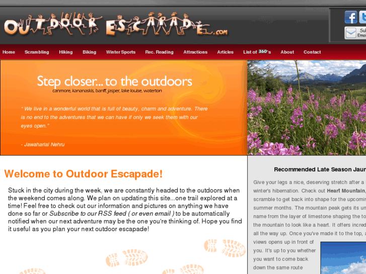 www.outdoorescapade.com