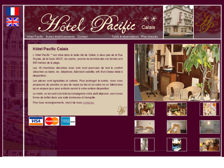 www.pacifichotel-calais.com