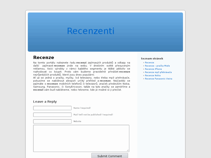 www.recenzenti.cz