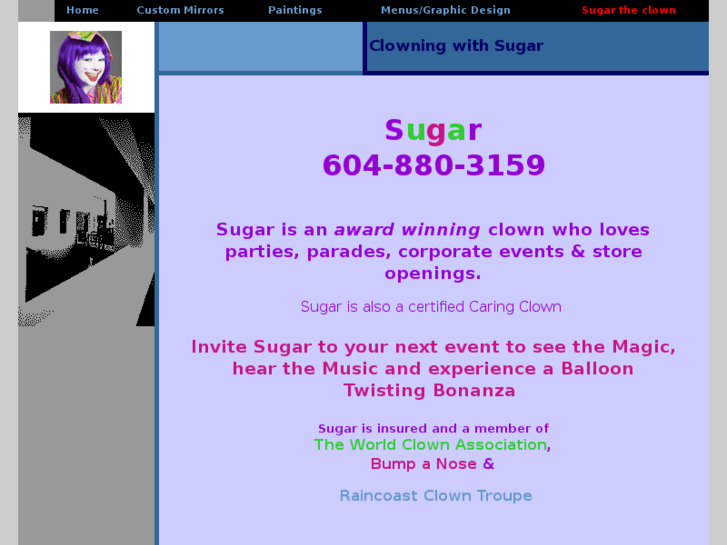 www.sugartheclown.com
