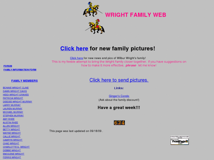 www.wrightfamilyweb.com