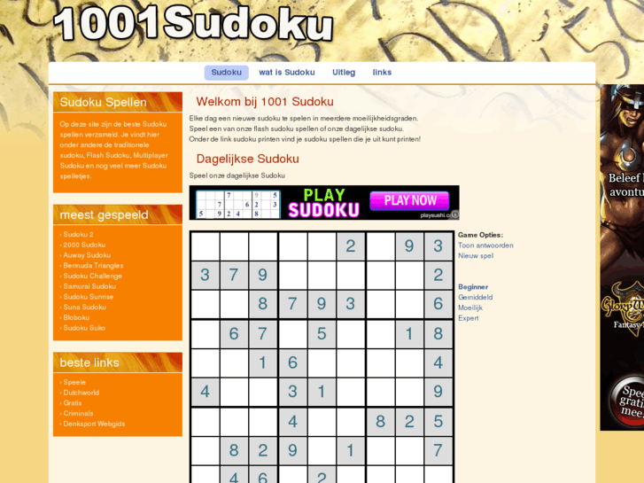 www.1001sudoku.nl