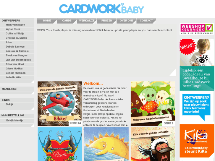 www.cardworkbaby.nl