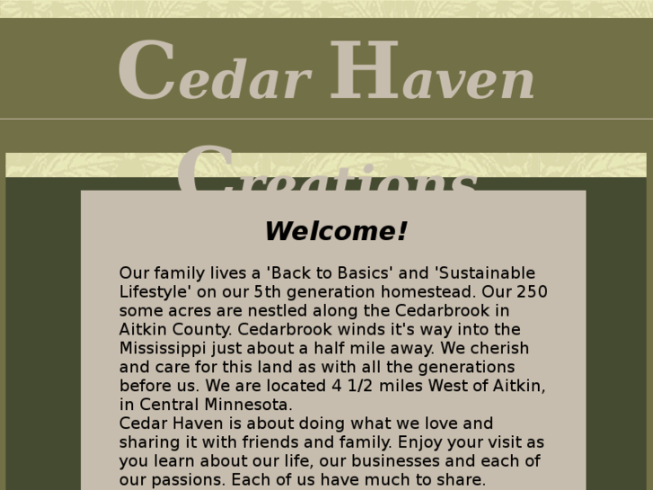 www.cedarhavencreations.com