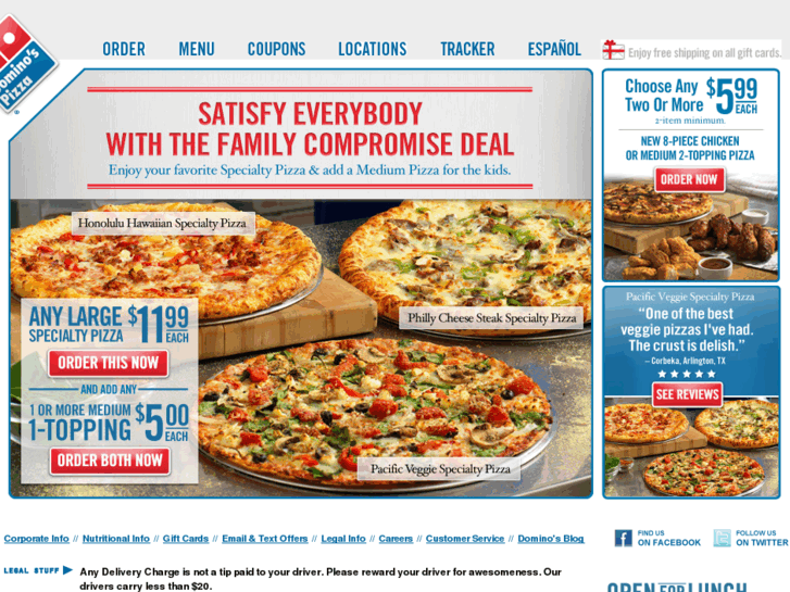 www.dominos.com