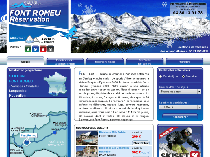 www.fontromeu-reservation.com