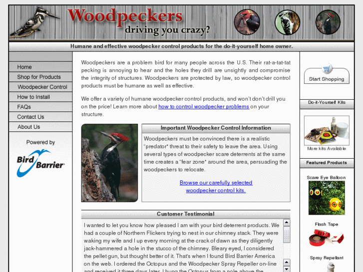 www.getridofwoodpecker.com