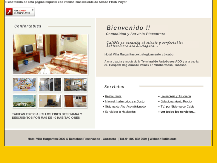 www.hotelvillamargaritas.com