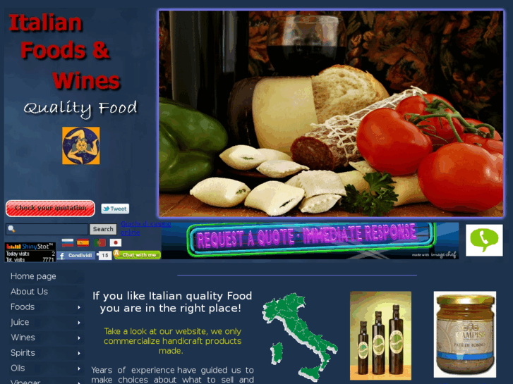 www.italianfoodsandwines.com