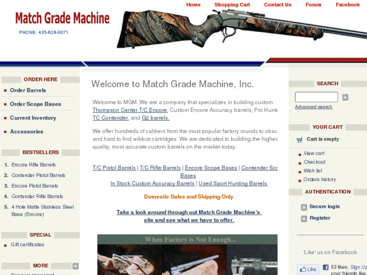 www.matchgrademachine.com