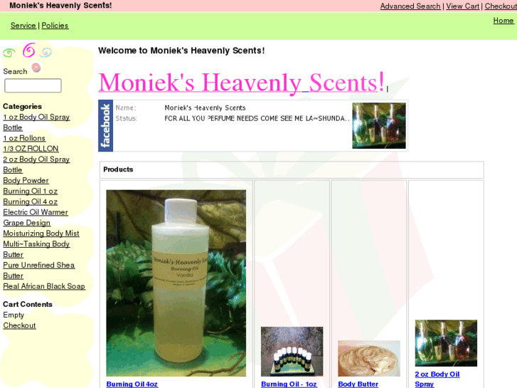 www.monieksheavenlyscents.com