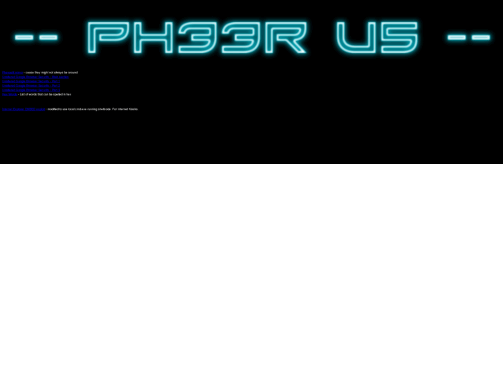 www.ph33rinc.net