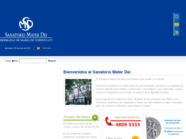 www.sanatoriomaterdei.com