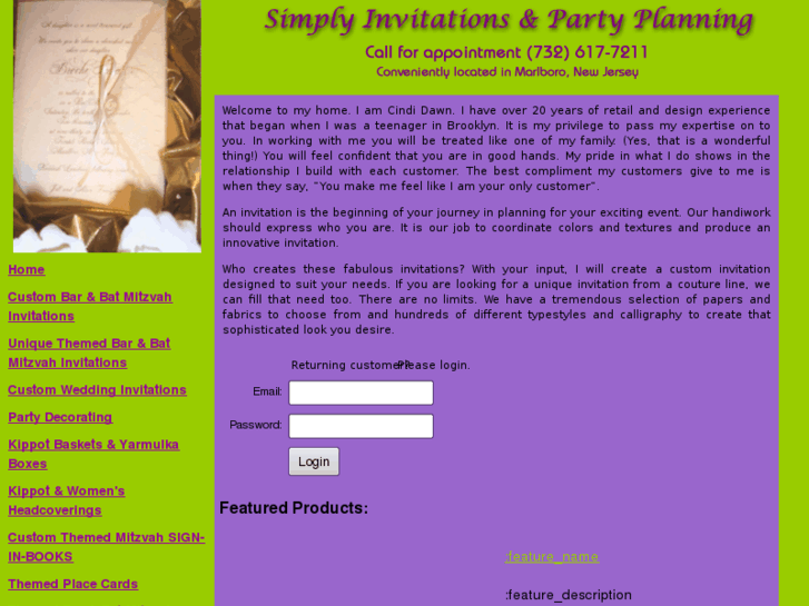 www.simplyinvitationsnj.com
