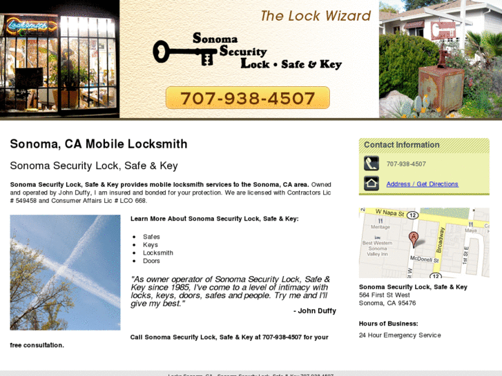 www.sonomasecuritylocksafeandkey.com