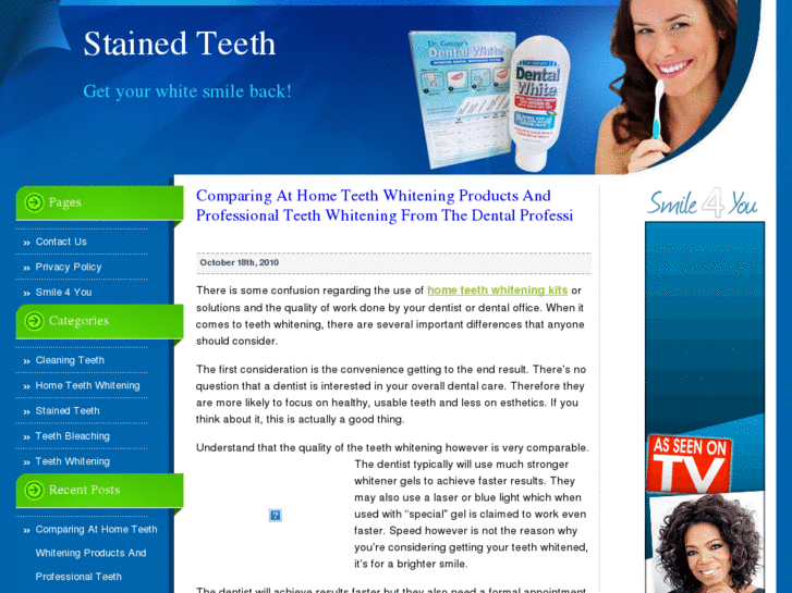 www.stainedteeth.org