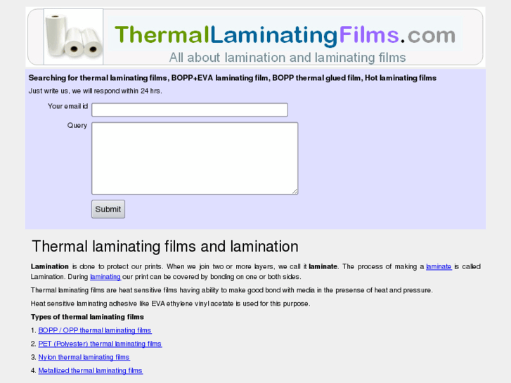 www.thermallaminatingfilms.com