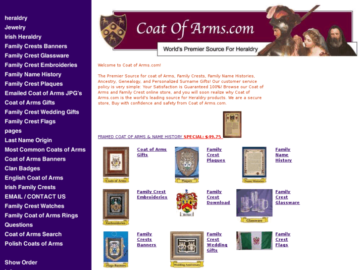 www.coatofarms.net