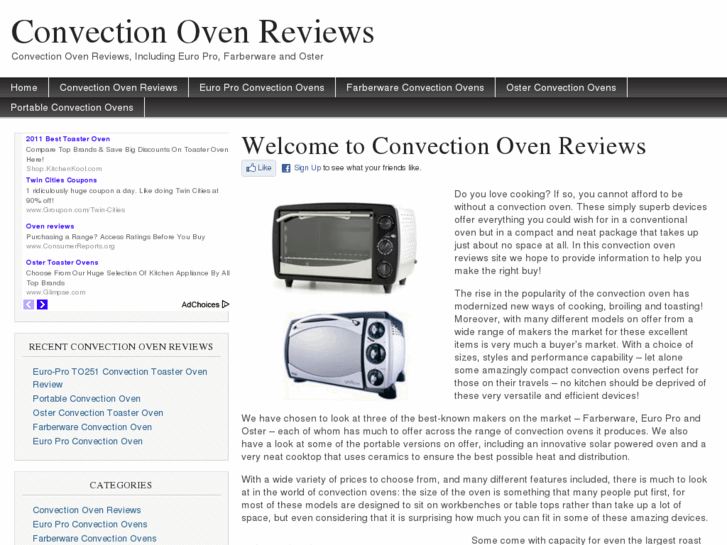 www.convectionovenreviews.org