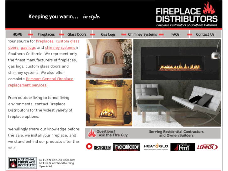 www.fireplacedistributors.net