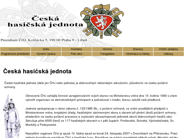 www.hasicskajednota.cz