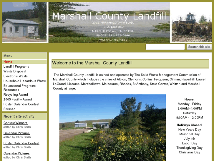 www.marshallcountylandfill.org