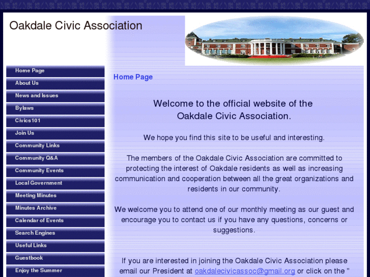 www.oakdalecivicassociation.org