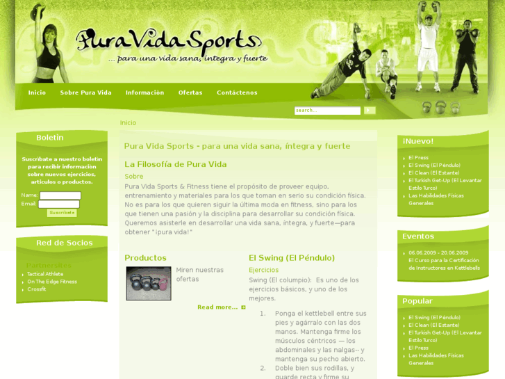 www.puravidasports.com