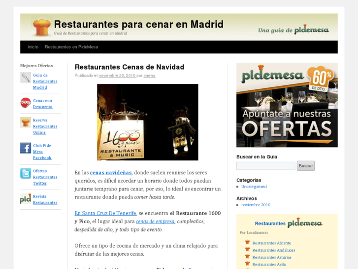 www.restaurantescenarmadrid.es