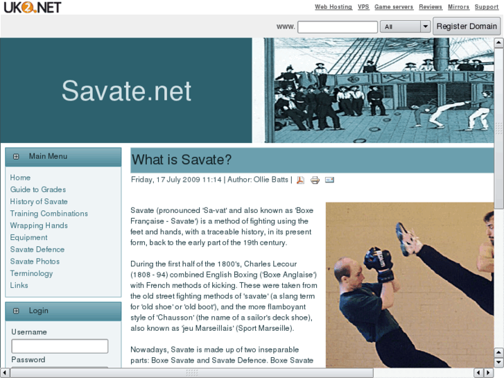 www.savate.net