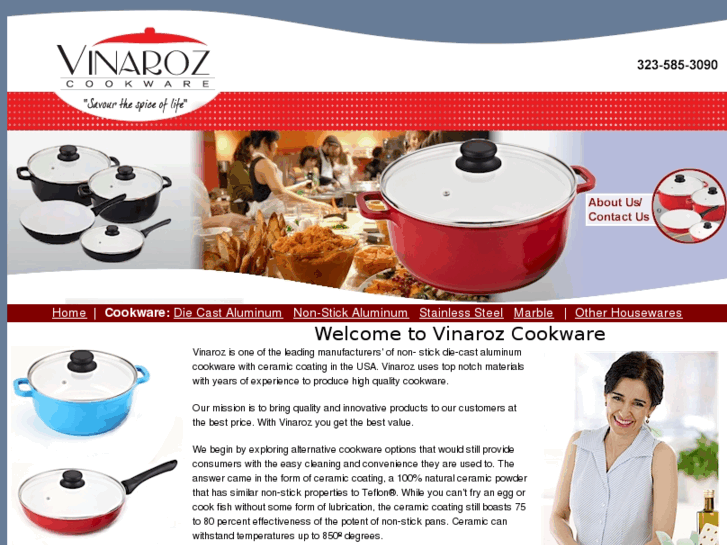 www.vinarozcookware.com