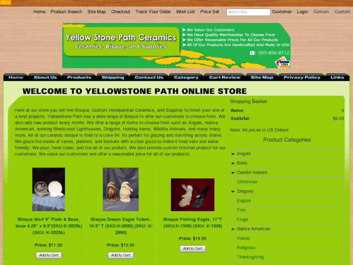 www.yellowstonepathceramics.com
