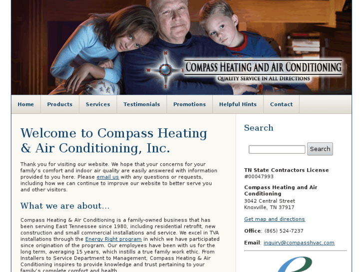 www.compasshvac.com