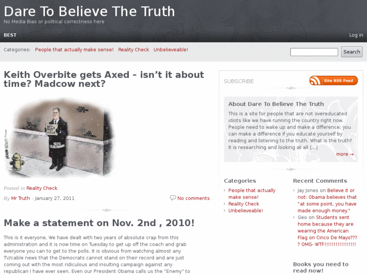 www.daretobelievethetruth.com