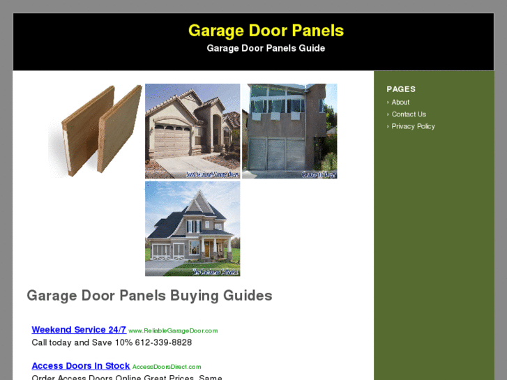 www.garagedoorpanels.net