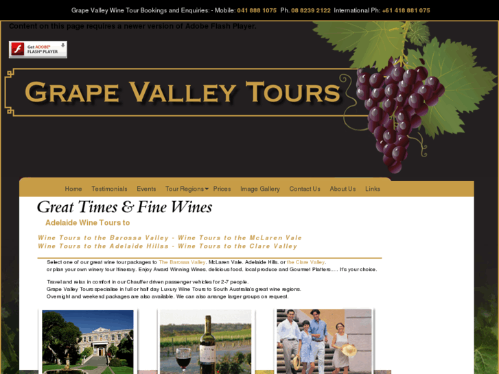 www.grapevalleytours.com.au