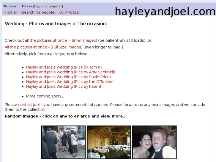 www.hayleyandjoel.com