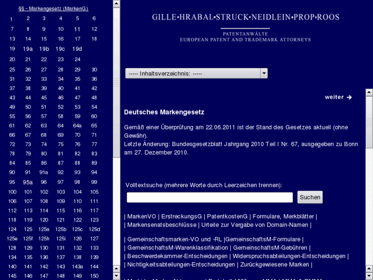 www.markengesetz.de