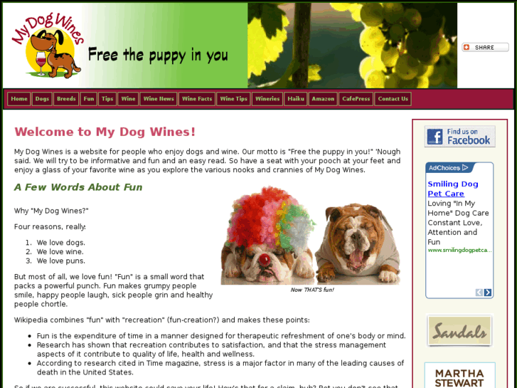 www.mydogwines.com