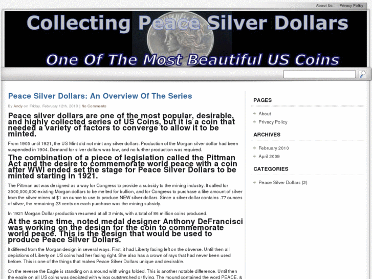 www.peacesilverdollars.com