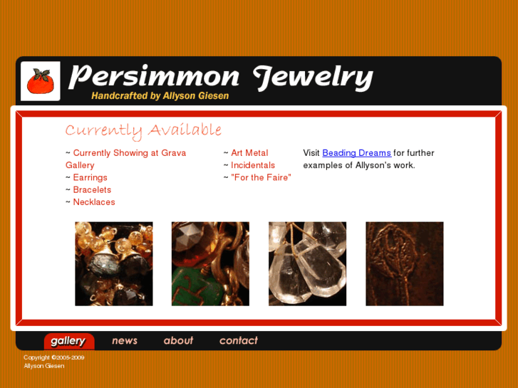 www.persimmonjewelry.com