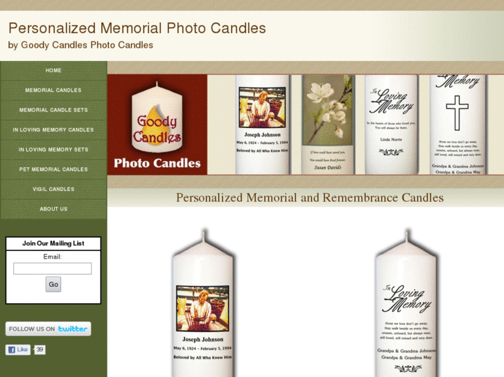 www.personalizedmemorialcandle.com