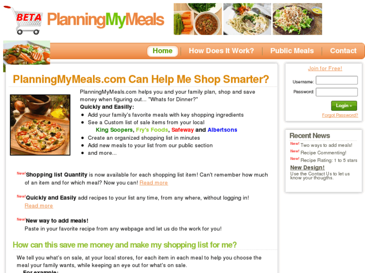 www.planningmymeals.com