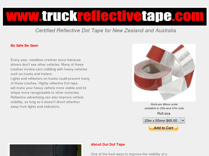 www.truckreflectivetape.com