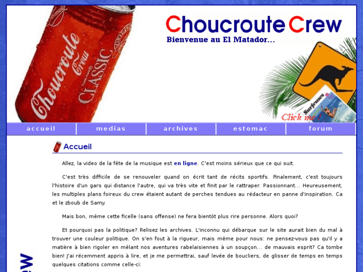 www.choucroutecrew.com