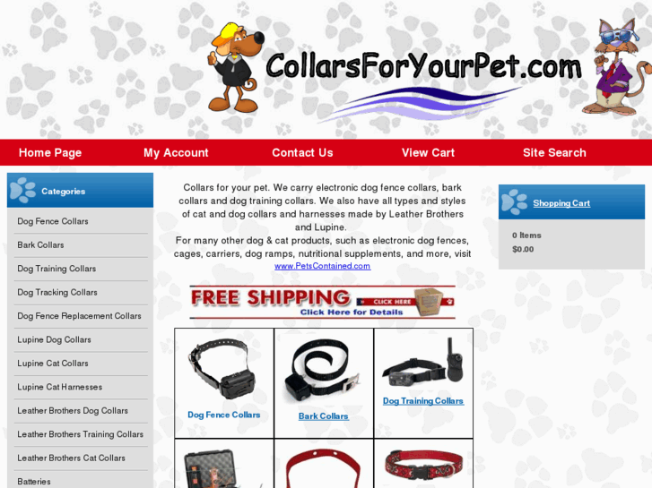 www.collarsforyourpet.com