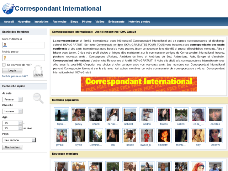 www.correspondantinternational.com