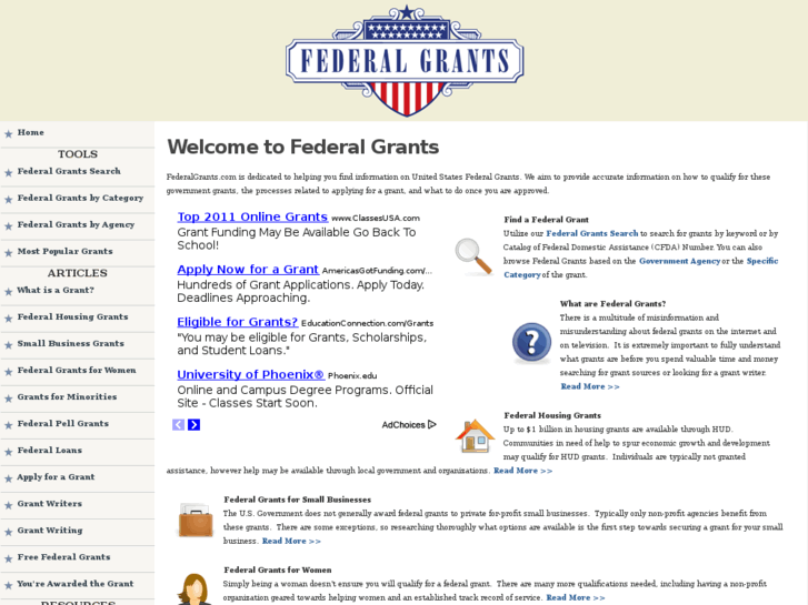 www.federalgrants.com