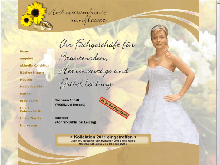 www.hochzeitsambiente-sunflower.de