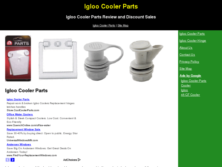 www.igloocoolerparts.com